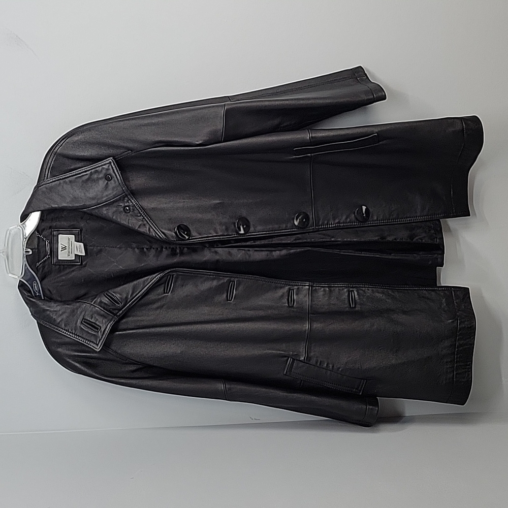 Worthington Black Lambskin leather Jacket